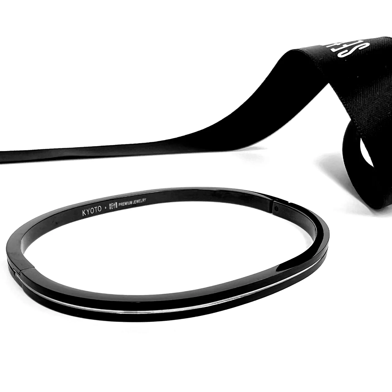 Bracelete Kyoto Titânio Preto - Image 6