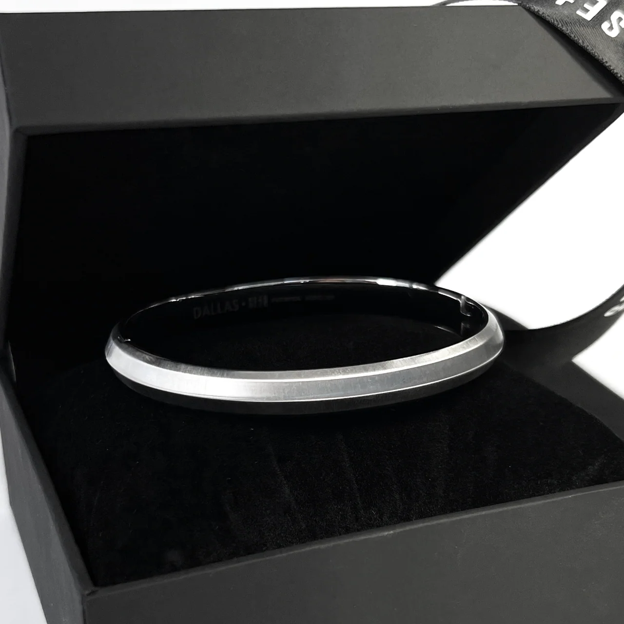 Bracelete Dallas Titânio Prata - Image 4