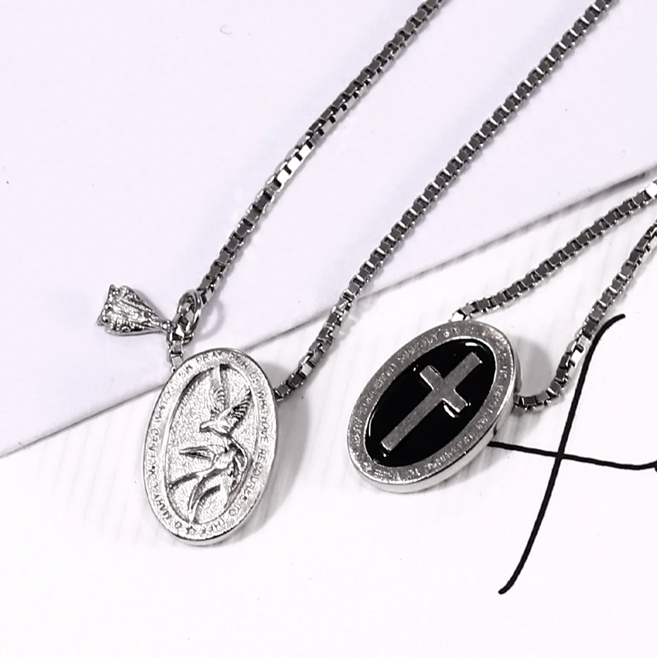 Escapulário Prata 925 Paz - Image 3