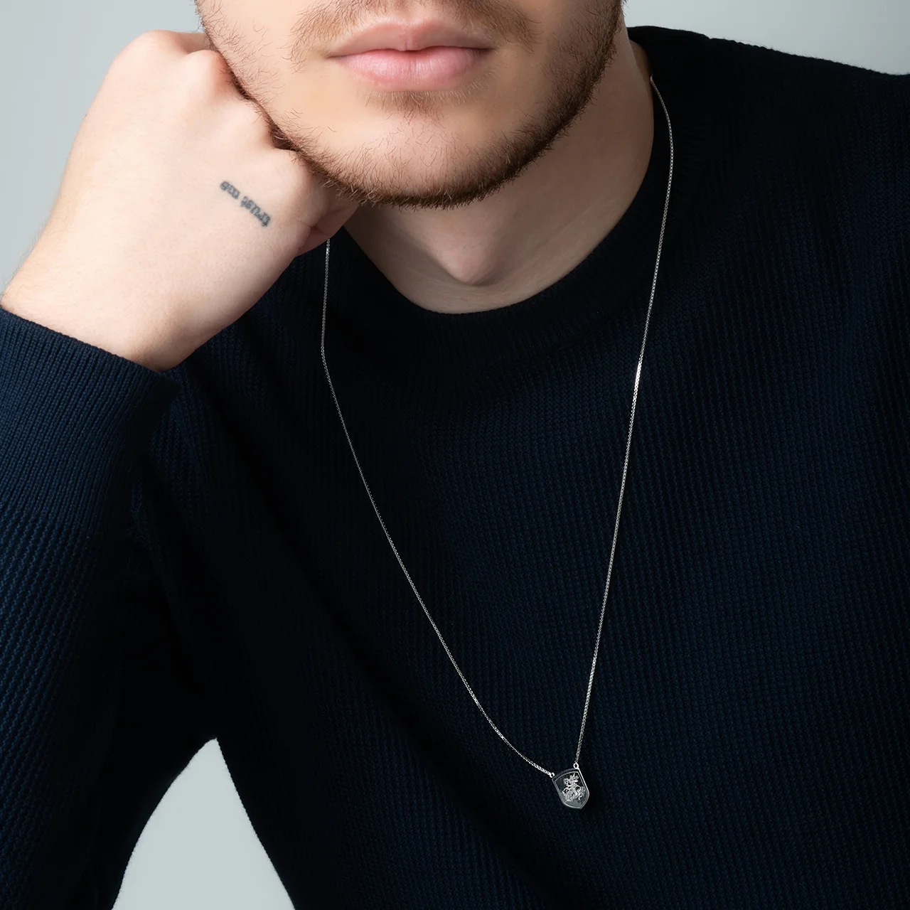 Escapulário Prata 925 Shield - Image 3