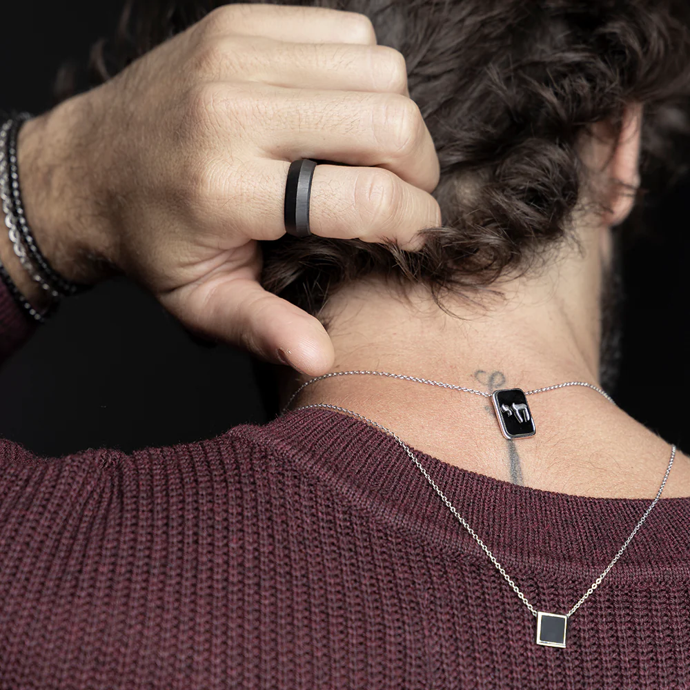 Escapulário Prata 925 Black Agate - Image 3