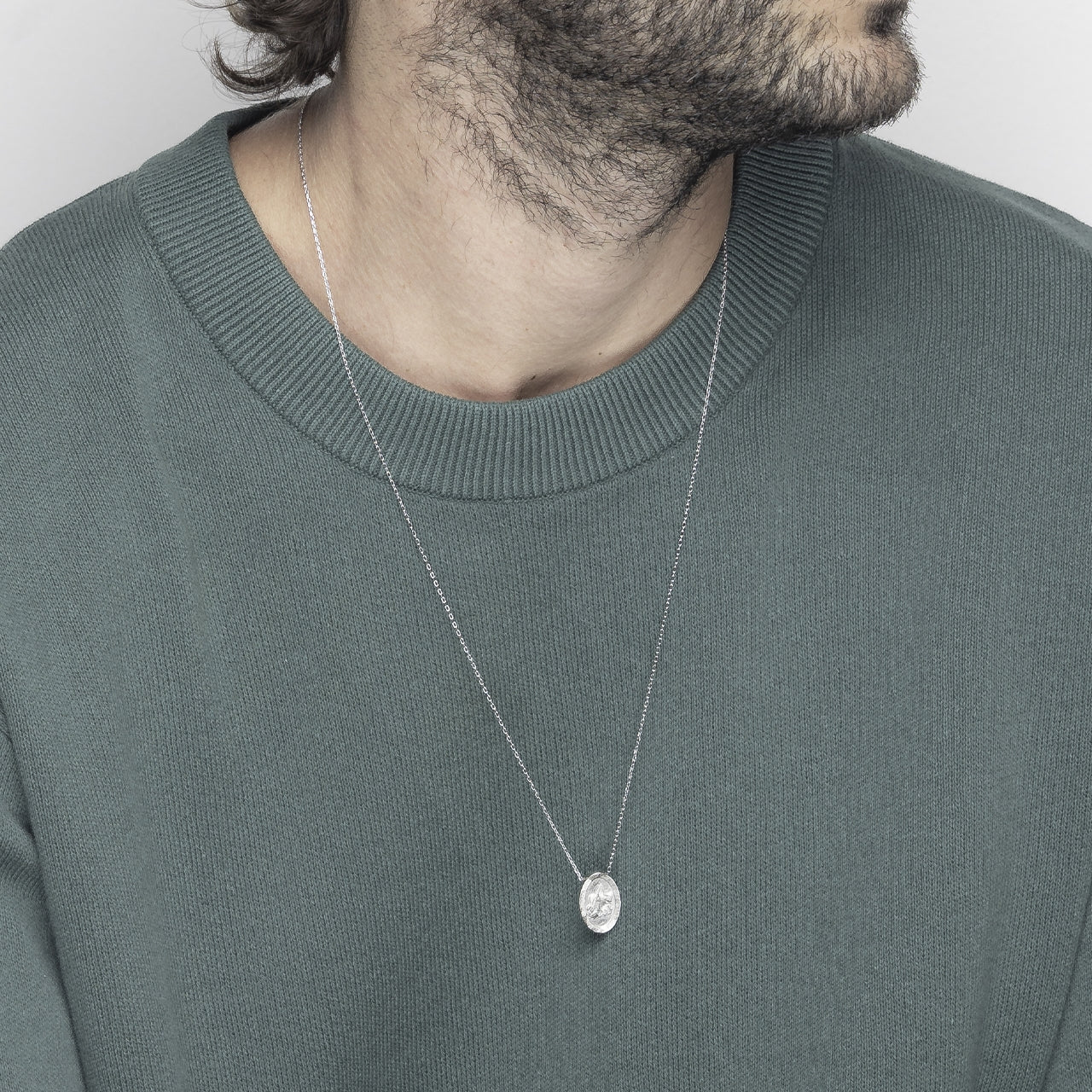 Escapulário Prata 925 Savior - Image 4